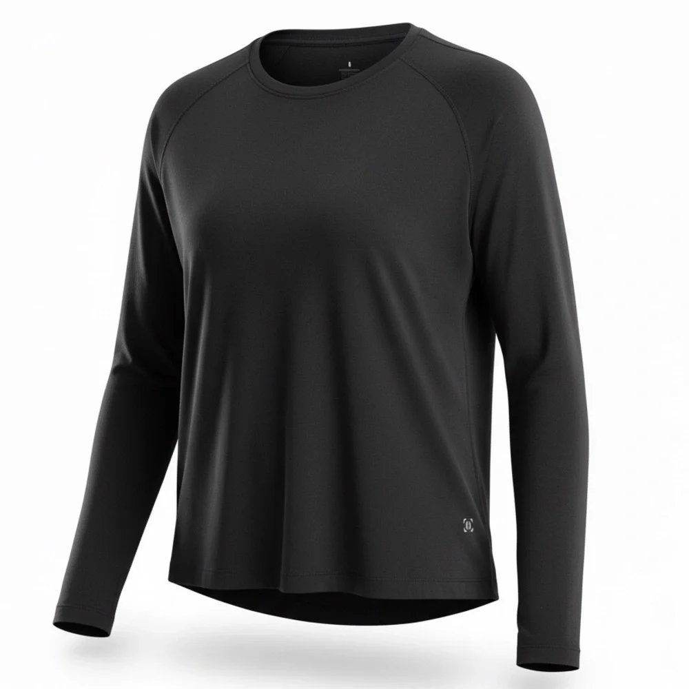 Lululemon Women’s Black Long-Sleeve Performance Top